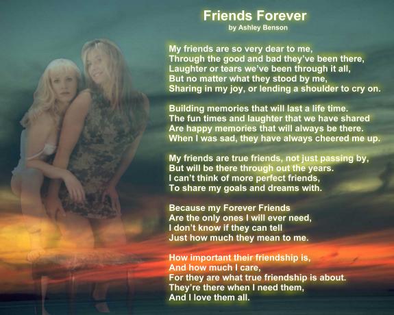 friend poem about est. funny friendship poems for best friends. friend...